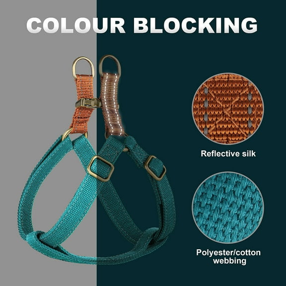 Pet Artist Pet Dog Harness Nylon Strap Reflective Puppy Walking Chest Vest Outdoor Adjustable