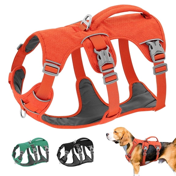 Pet Artist Reflective No Pull Dog Harness Strong Pet Training Vest with Handle Adjustable