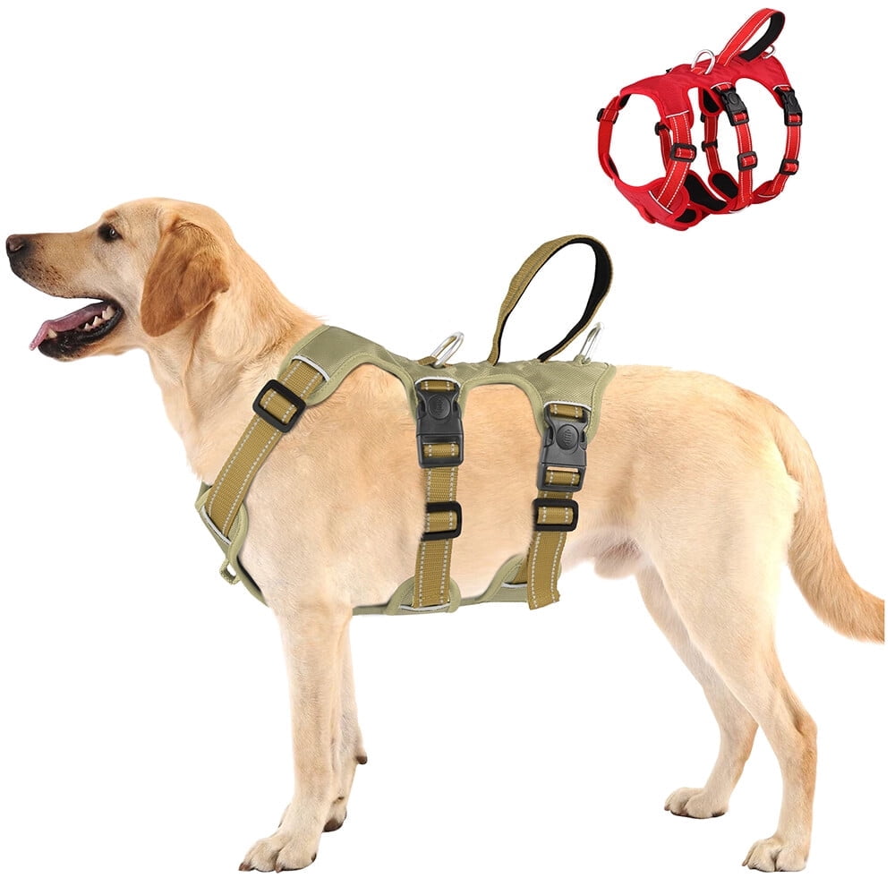 Pet Artist S-XL No Pull Dog Harness Escape Proof Reflective Adjustable Sport Vest with Handle