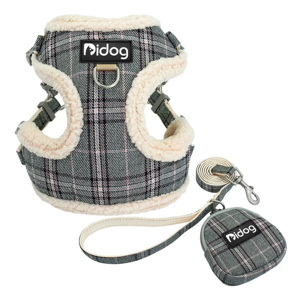 Pet Artist Small Dog Harness and Leash with Treat Bag,Pet Puppy Cat Mesh Walking Vest Jacket for Chihuahua