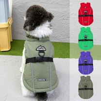 Pet Artist Winter Dog Jacket With Belly Strap Reflective Warm Lined Puppy Coat Vest for Small Dogs