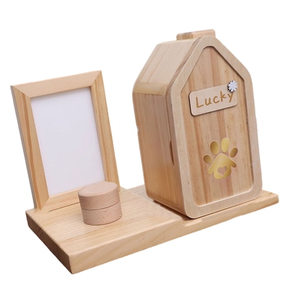 Pet Ashes Casket Urn Casket Pets Mom Urn for Ashes/Hair Simple Caskets