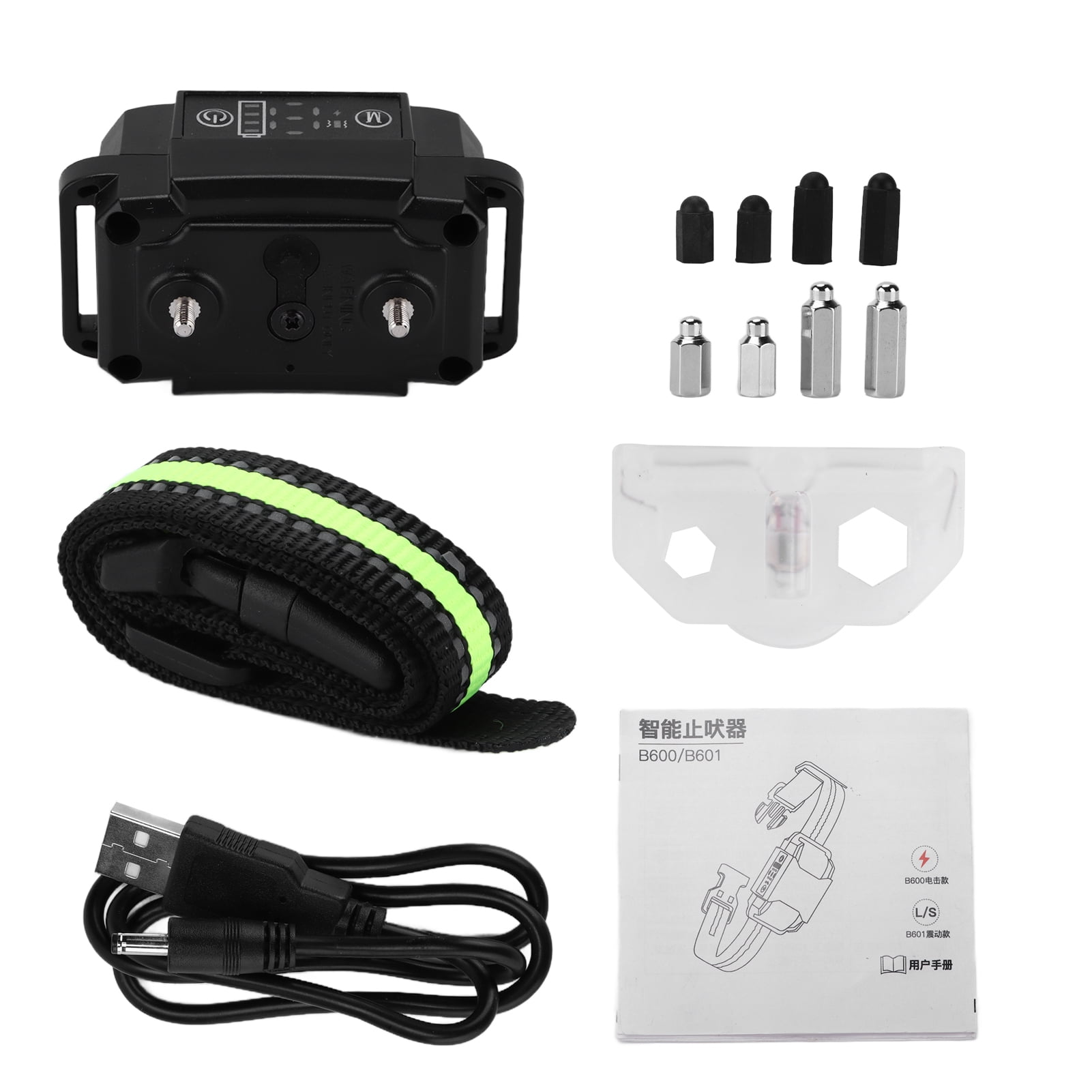 Pet Automatic Bark Control Collar with 2 Modes Rechargeable Smart Anti