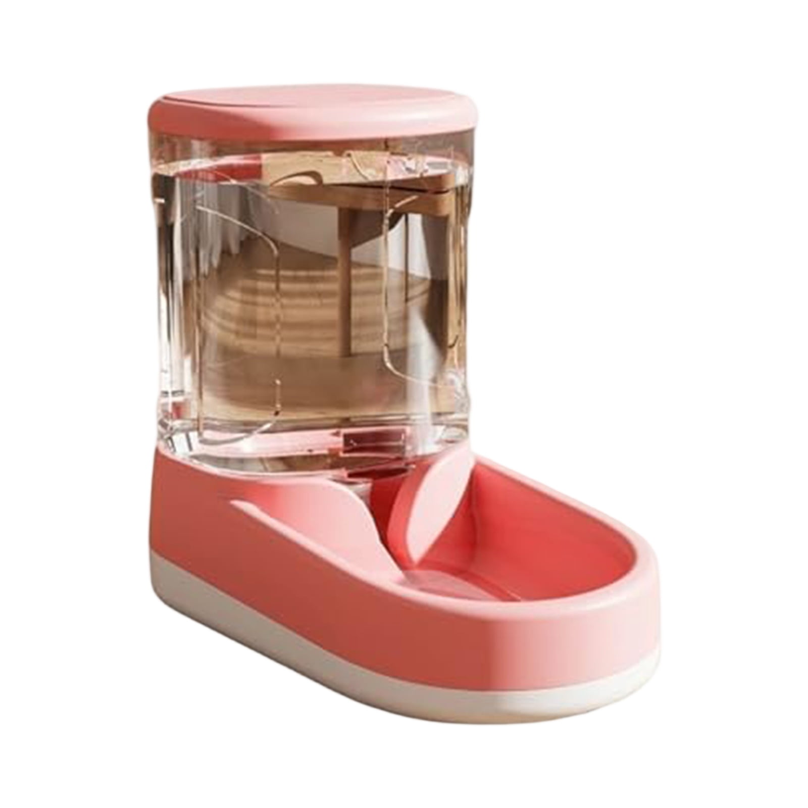 Pet Automatic Feeder & Waterer, 3.8L/1 Gallon Large Capacity Cat Dog Food Dispenser, Programmable Timer适用于 Small to Medium Pets
