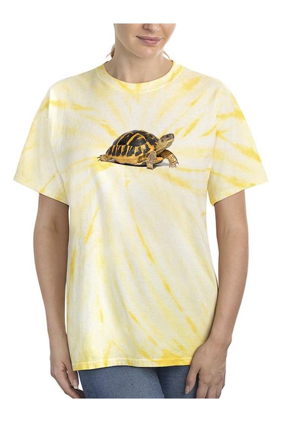 Pet Baby Tortoise Pattern Tie Dye Cyclone Women -Image by Shutterstock, Female Large