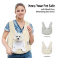thumbnail image 1 of Pet Backpack Adjustable Front Carrier Pet Travel Bag Dog And Cat Travel, Hiking, Camping, 1 of 9