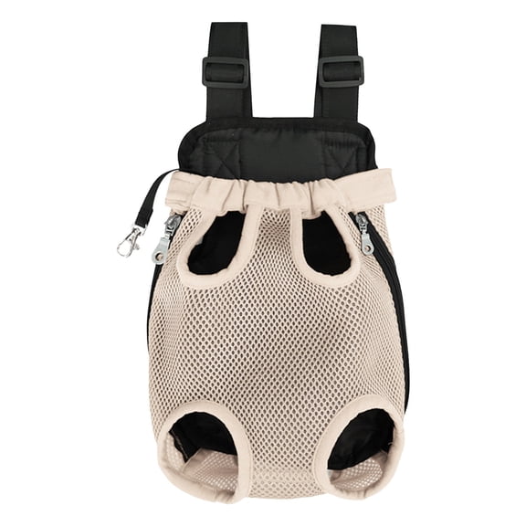 Pet Backpack Carrier, Breathable Mesh Design, Portable Travel Bag for Cats and Small Dogs, Foldable with Adjustable Straps