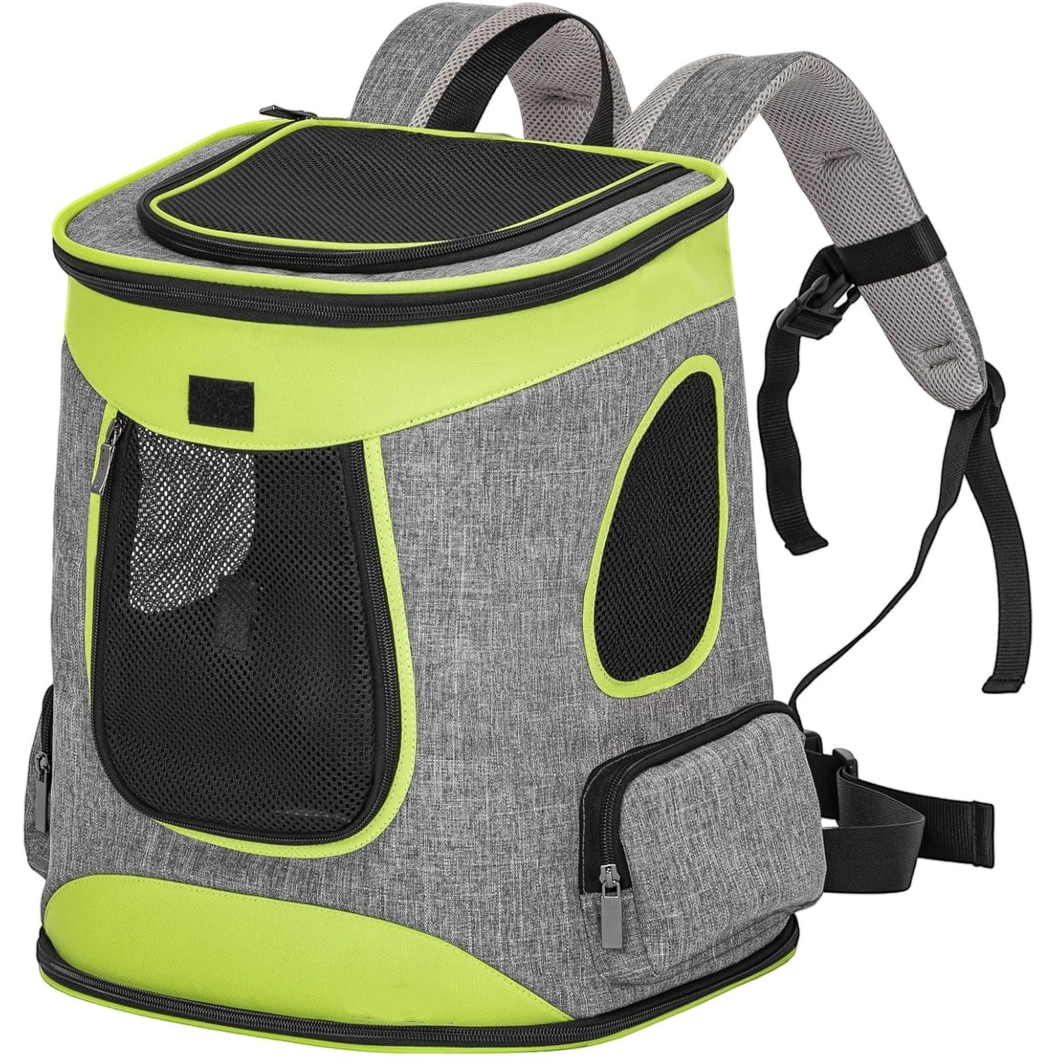Pet Backpack Carrier  Dog Travel Backpack Carrier for Hiking Walking Cycling Suitable for Small Medium Dogs Cats and Rabbits up to 22 Pounds