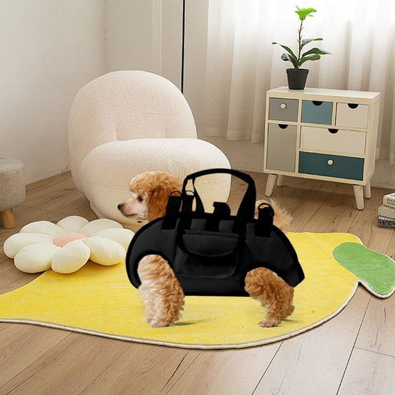 Pet Backpack Lift Harness Sling for Small Medium Dogs and Cats Outdoor Portable Travel Ca Rrier Bag