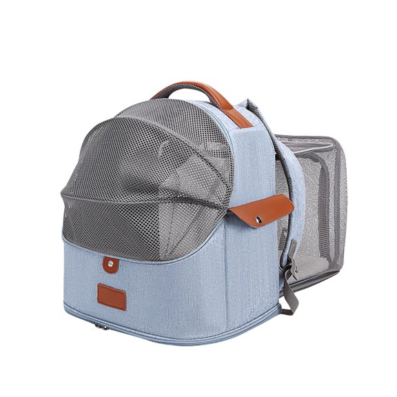 Pet Backpack Nylon Comfortable Chew Resistant for Cats Dogs Indoor Outdoor Travel Hiking