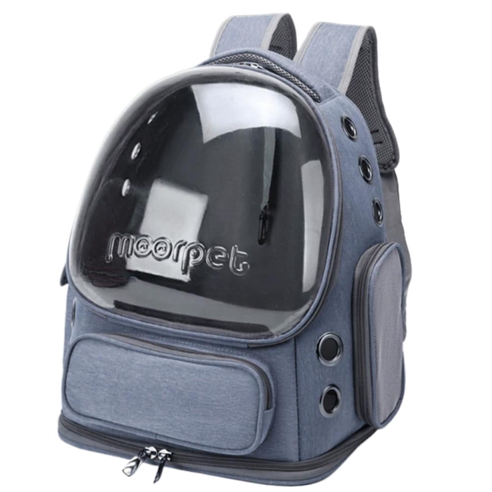 Pet Backpack Pet Carrier, 25lb Max, Large Transparent Bubble Window, Multiple Air Vents, Pet Carrier for Travel & Outdoor Adventures