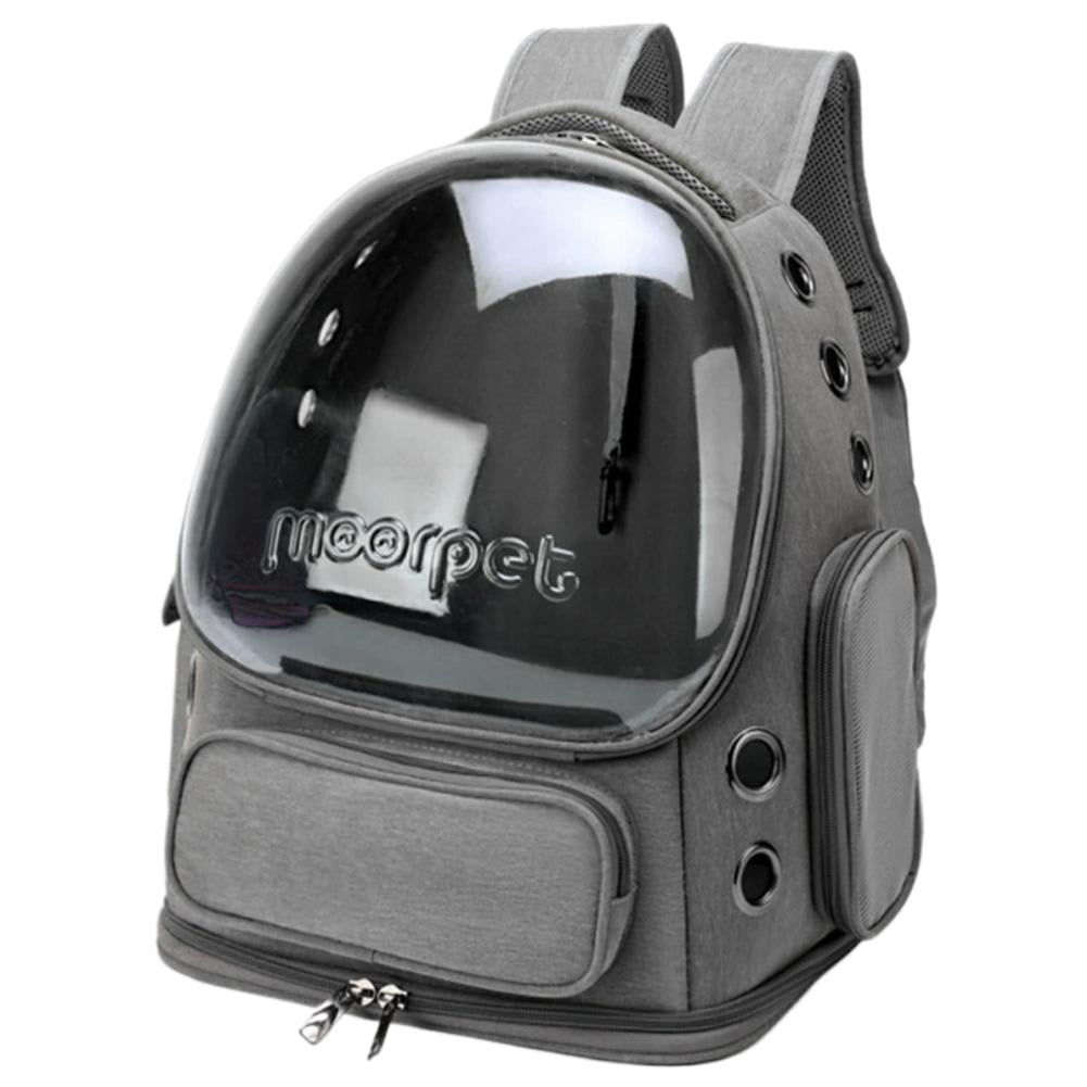 Pet Backpack Pet Carrier, 27lb Max, Large Transparent Bubble Window, Multiple Air Vents, Pet Carrier for Travel & Outdoor Adventures