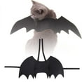 thumbnail image 1 of Pet Bat Wings Halloween Dress Up Accessories Adjustable Bat Wing Decor for Cats Small Dogs Puppy Kitty Kitten Vampire Party Favors Funny Pet Apparel, 1 of 6