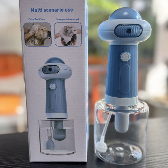 Pet Bathing Tool Automatic Foam Dispenser for Effortless Dog and Cat Cleaning