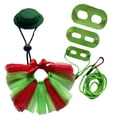 thumbnail image 1 of Pet Bearded Dragon Cosplay Tutu Skirt+ Hat +Harness Christmas Costume Christmas Dress Up Pet Christmas Holiday, 1 of 7