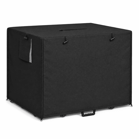 Pet Bed Covers Black 42.0"L x 28.0"W x 30.0"H Dog Kennel Use