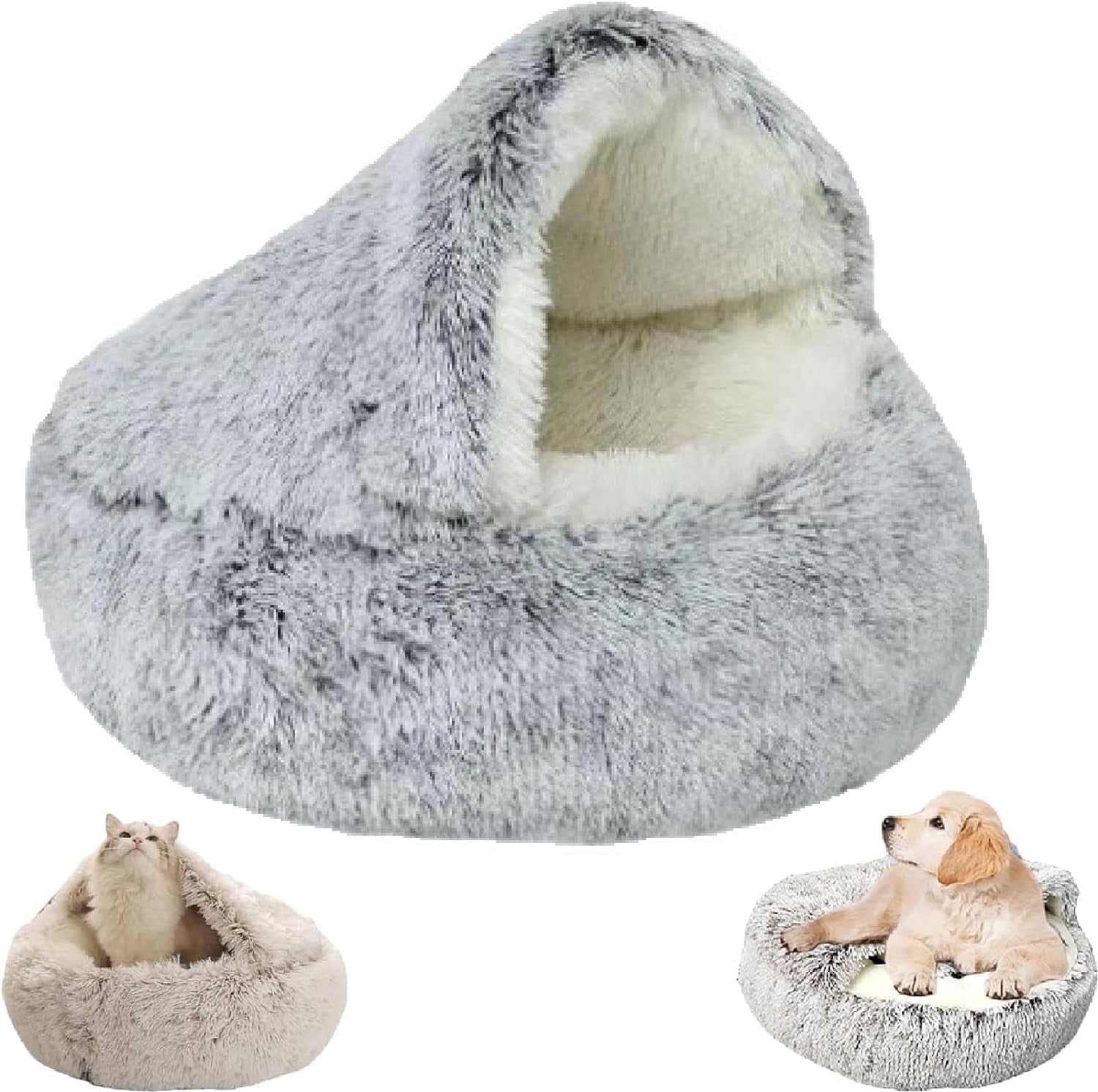 New Winter Warm Pet Bed For Dogs Cat Soft Cotton Dog Cat Bed Puppy Dot Print Cats House Plush