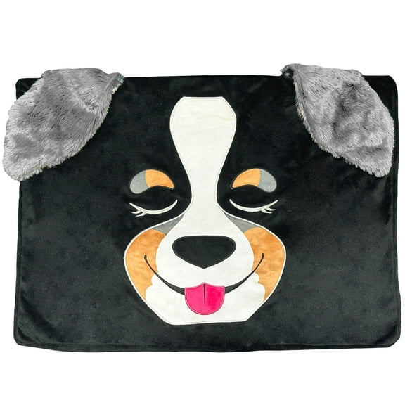 Pet Bed In A Box Slipcover: Benny The Chocolate Dog - XLarge - 42x28" Character Bed Case, Stuff & Fill With Your Scent-Pillows-Clothes, Happy Nappers