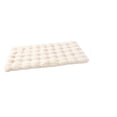 thumbnail image 1 of Pet Bed Mat, Ultra Soft Fuzzy Plush, 1 Piece Washable Non-Slip Cream White Bubble Fluffy Pad, for Indoor Dog Cat Sleeping Resting Use Fits Pet Crate Kennel Sofa Floor 30.0 inch x 20.0 inch, 1 of 8