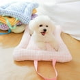 thumbnail image 1 of Pet Bed Pad, Soft Velvet Cushion with Thick Padding, Washable Dog Mat for Crates, Carriers, and Indoor Use, 16" x 12" x 2.5", 1 of 9