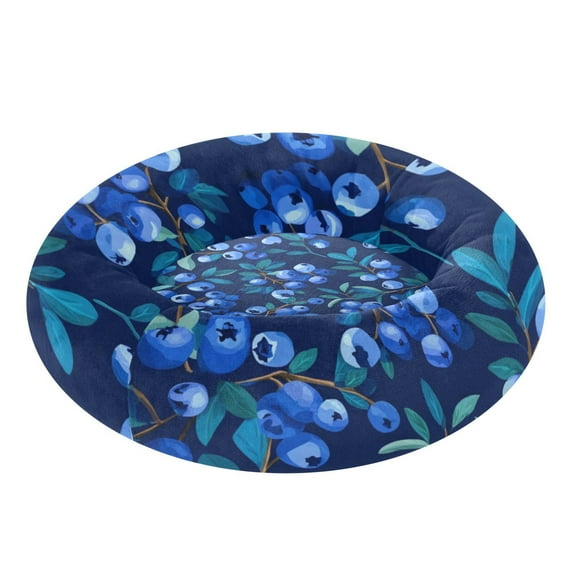 Pet Bed Pet Mat Cozy Removable & Washable Comfort For Cats And Dogs Blue Berry