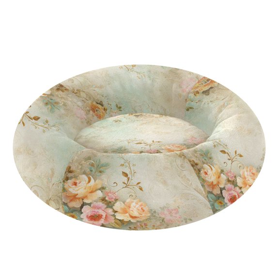 Pet Bed Pet Mat Cozy Removable & Washable Comfort For Cats And Dogs Blush Rose Antiquity