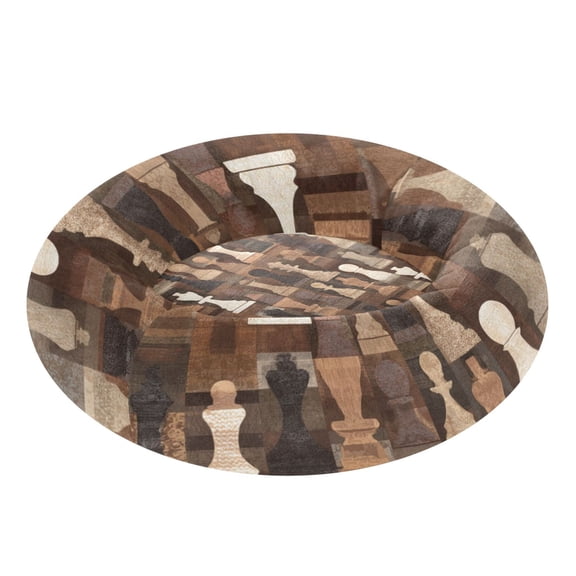 Pet Bed Pet Mat Cozy Removable & Washable Comfort For Cats And Dogs Chess