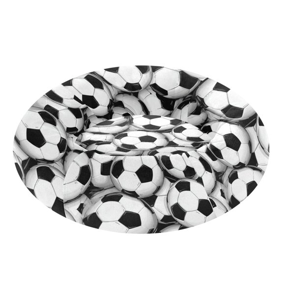 Pet Bed Pet Mat Cozy Removable & Washable Comfort For Cats And Dogs Classic Soccer Tile Pattern