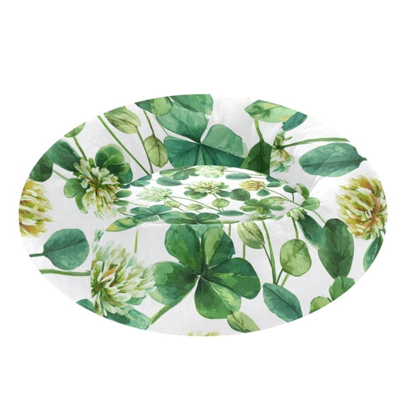 Pet Bed Pet Mat Cozy Removable & Washable Comfort For Cats And Dogs Clover Flowers