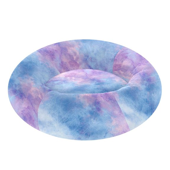 Pet Bed Pet Mat Cozy Removable & Washable Comfort For Cats And Dogs Pastel Marble with Crackle Texture