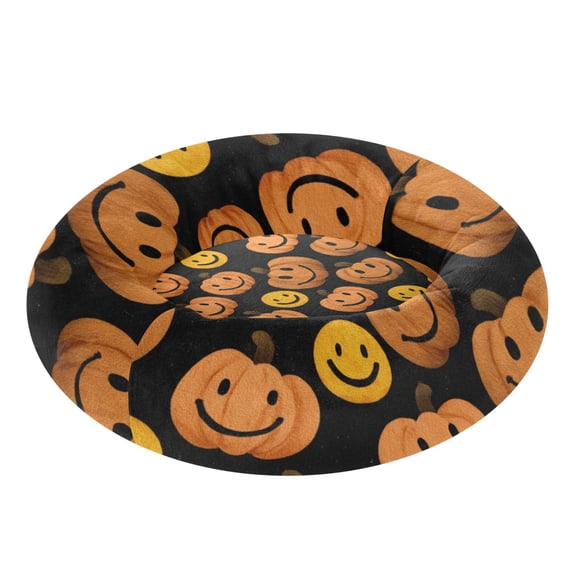 Pet Bed Pet Mat Cozy Removable & Washable Comfort For Cats And Dogs Pumpkin Vectors