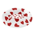 thumbnail image 1 of Pet Bed Pet Mat Cozy Removable & Washable Comfort For Cats And Dogs Red Heart-shaped Pattern, 1 of 8