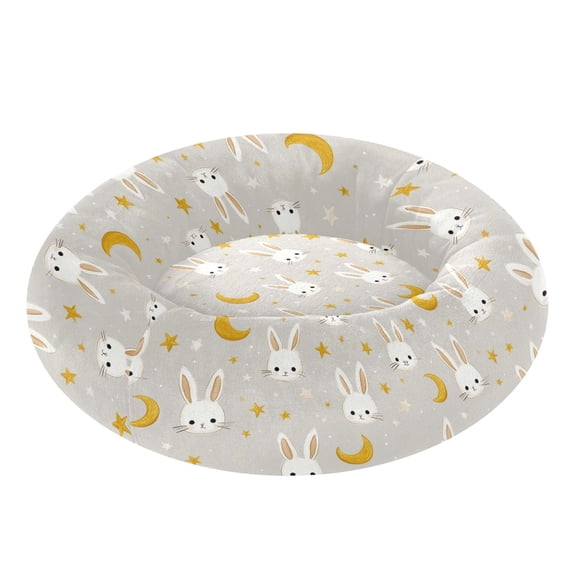 Pet Bed Pet Mat Cozy Removable & Washable Comfort For Cats And Dogs Sleepy Night Bunny