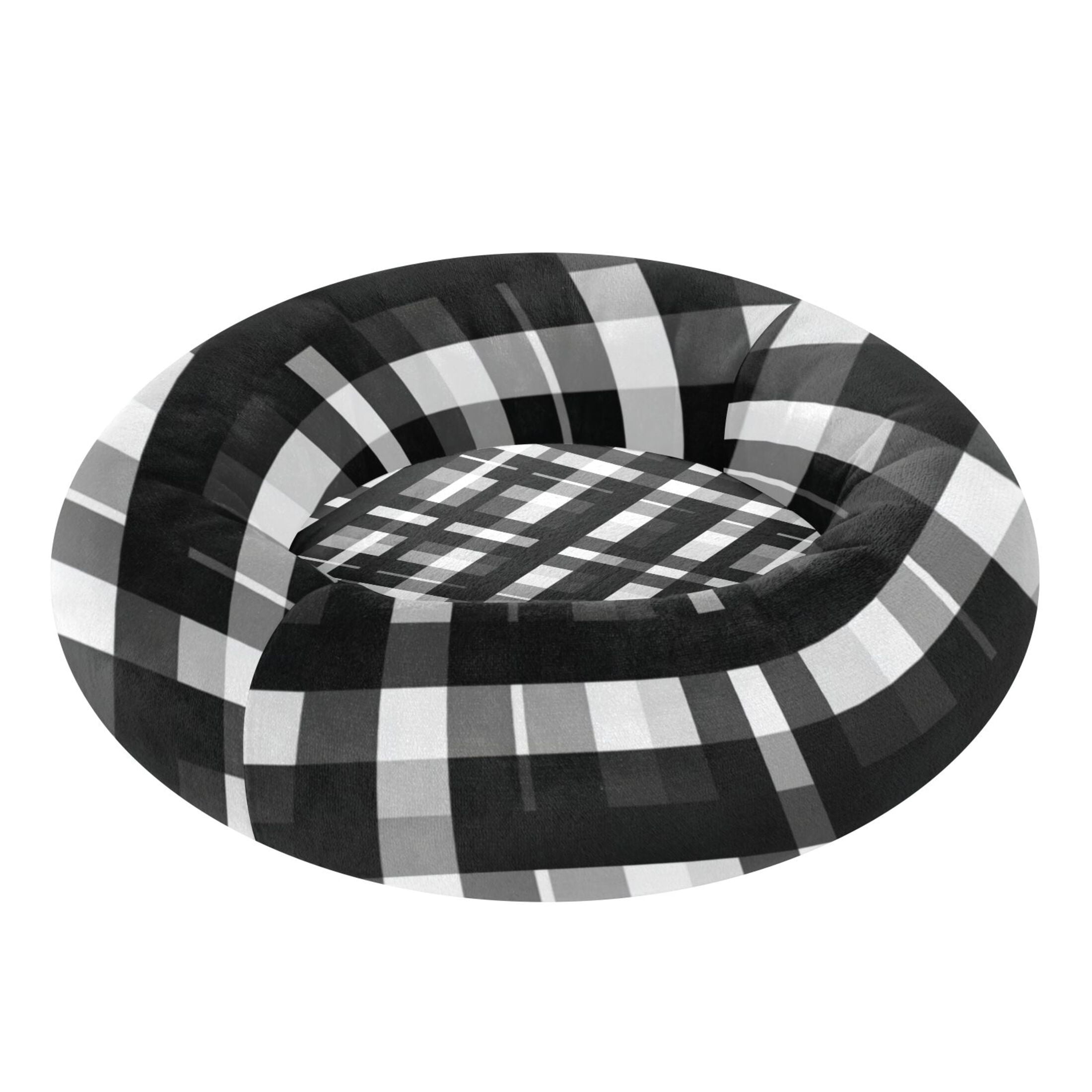 Pet Bed Pet Mat Cozy Removable & Washable Comfort For Cats And Dogs Solid Black Color