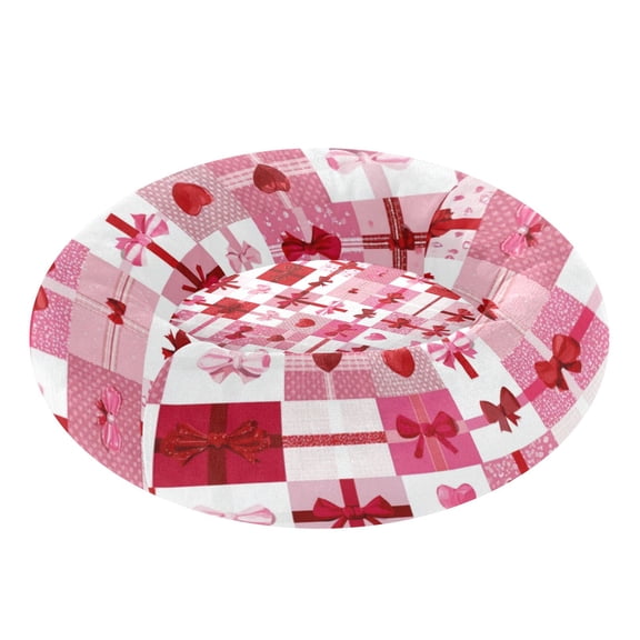 Pet Bed Pet Mat Cozy Removable & Washable Comfort For Cats And Dogs Valentine's Day Pattern
