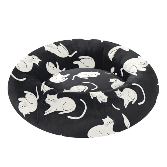 Pet Bed Pet Mat Cozy Removable & Washable Comfort For Cats And Dogs White Cats