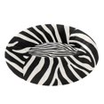 thumbnail image 1 of Pet Bed Pet Mat Cozy Removable & Washable Comfort For Cats And Dogs Zebra Stripes, 1 of 8