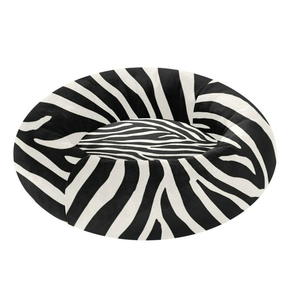 Pet Bed Pet Mat Cozy Removable & Washable Comfort For Cats And Dogs Zebra Stripes