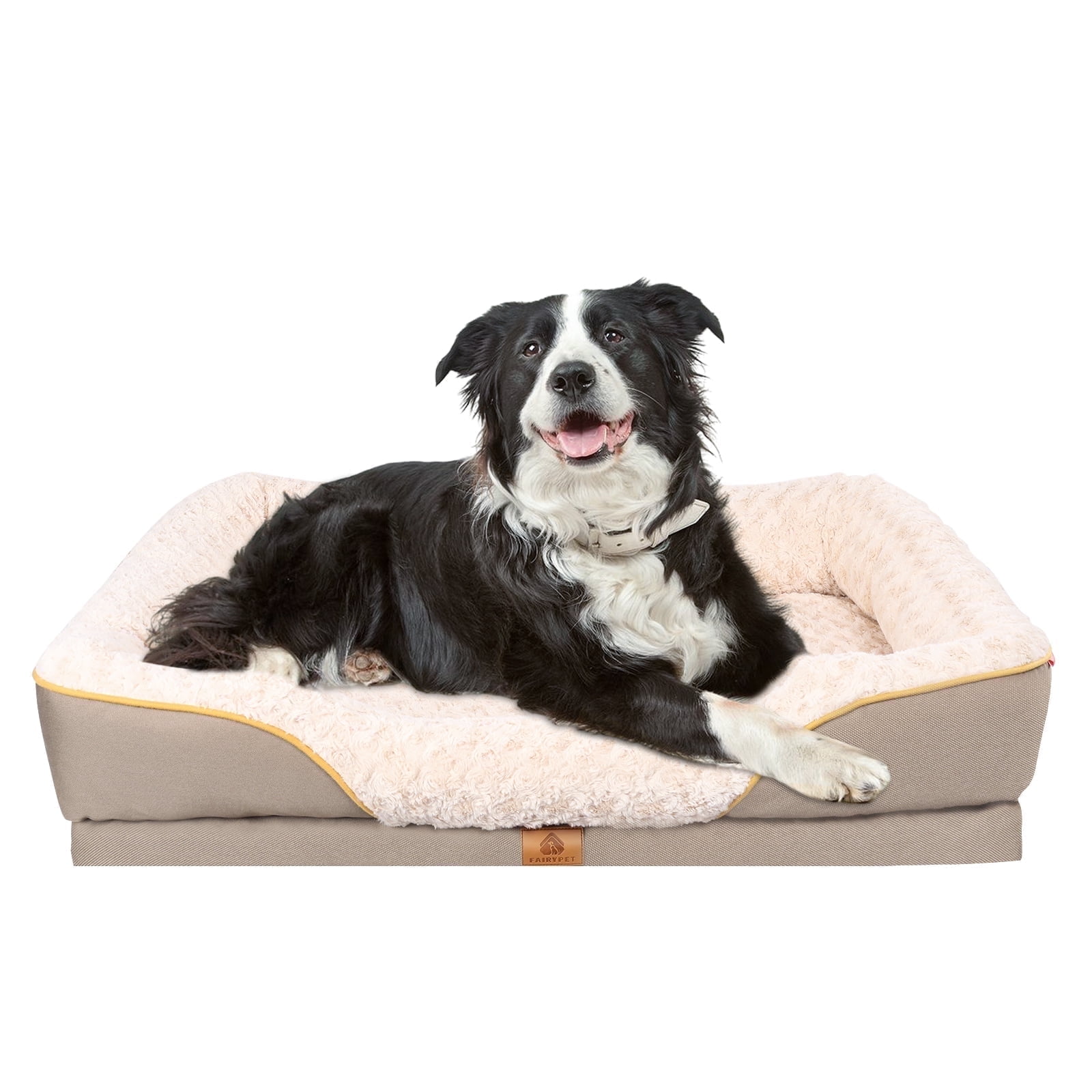 YIMOBRA Pet Bed, Pet cushions -  Puppy Bed, Crate Bed, with Removable & Breathable Dog Bed Cover