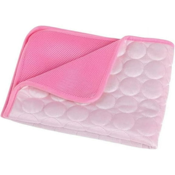Pet Bed Plush Dog Crate Beds Comfy Kennel Pad Anti-Slip Pet Sleeping Mat Pink XL
