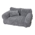 thumbnail image 1 of Pet Bed Washable Cushion, Cozy Elevated Sofa for Cats Small Dogs, Soft Cotton Cover Removable, Non Slip Base Indoor Living Room Bedroom Balcony Use, 1 of 6