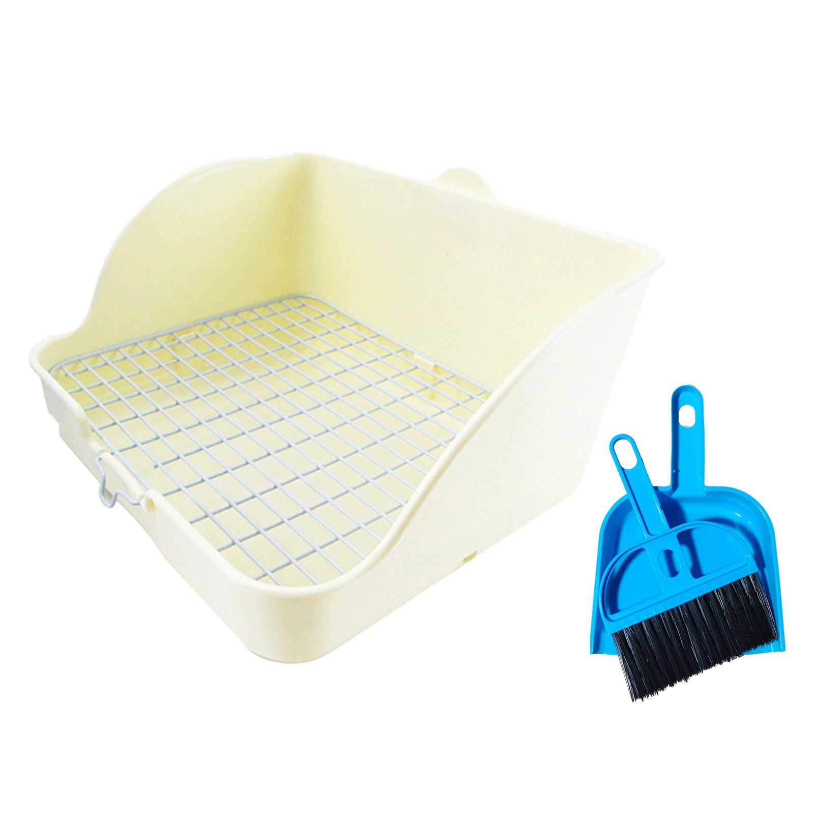 Pet Bedpan Corner Toilet Box Rabbit Litter Bin Toilet Pet Pan Cage