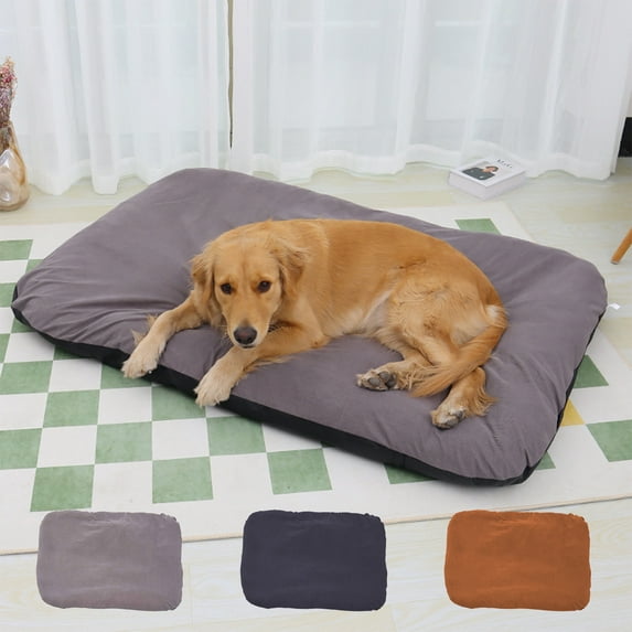 Pet Beds!mtvxesu Removable and Washable Thick Winter Dog Mats for Medium and Large Dogs,Corduroy, Non-slip, Stain-Resistant Kennel Bedding
