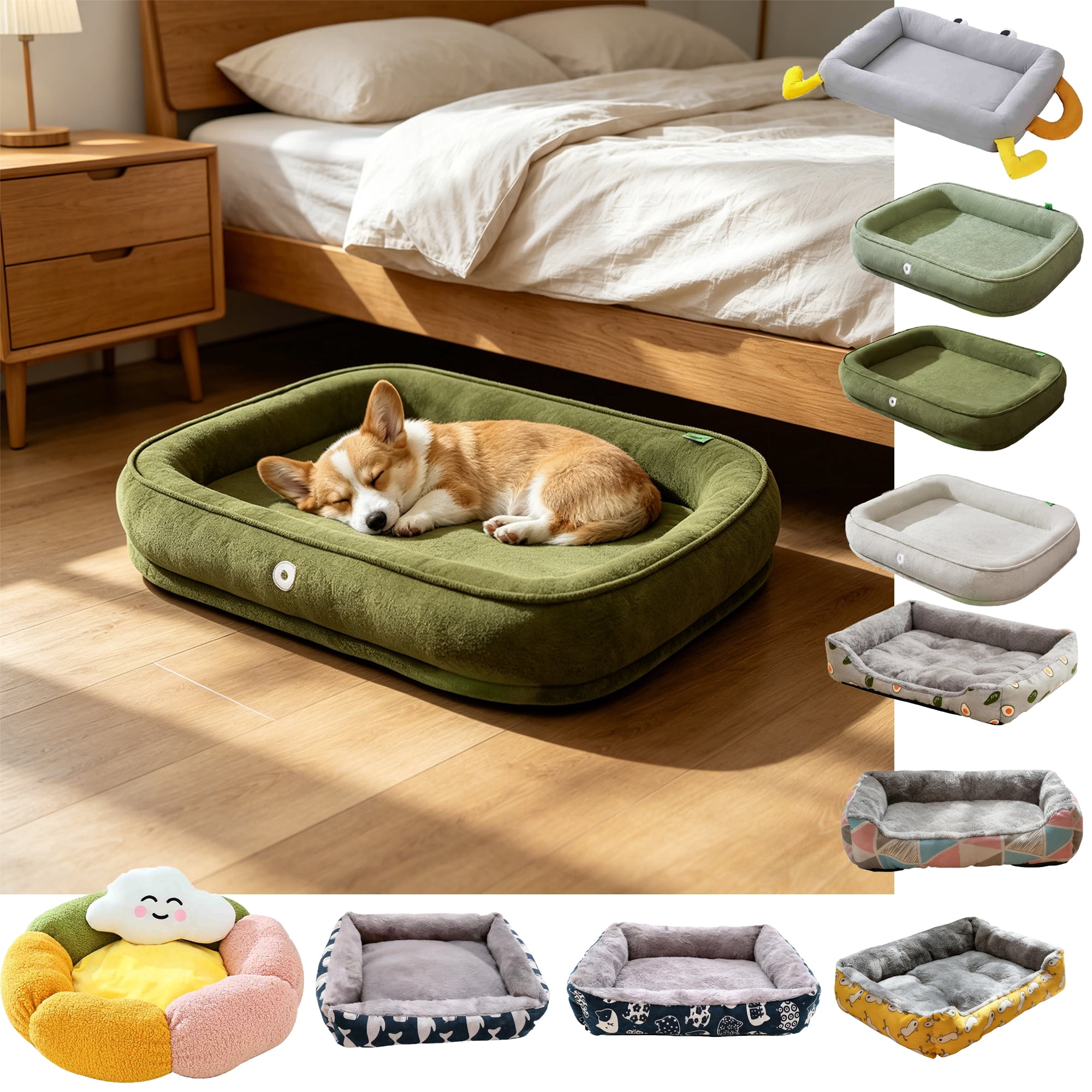 Pet Beds For Cats Dogs Winter Warm Pet Bed All Season Small And Large Dog Pet Cats Dog Removable Washable Waterproof Bed