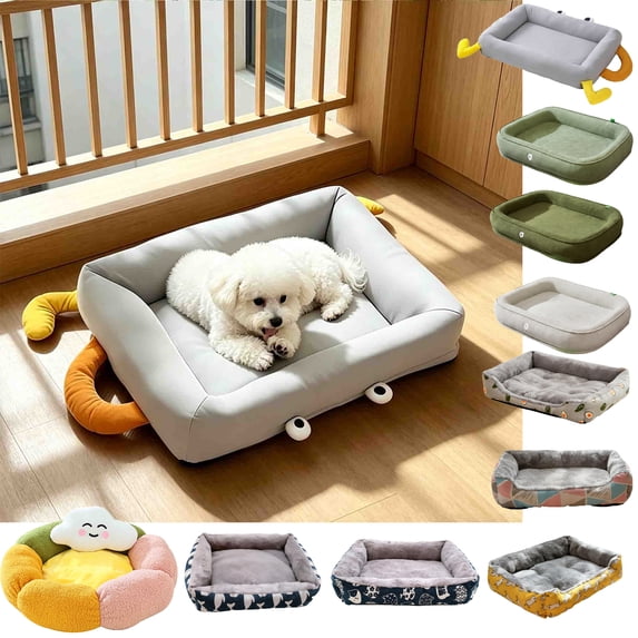 Pet Beds For Cats Dogs Winter Warm Pet Bed All Season Small And Large Dog Pet Cats Dog Removable Washable Waterproof Bed