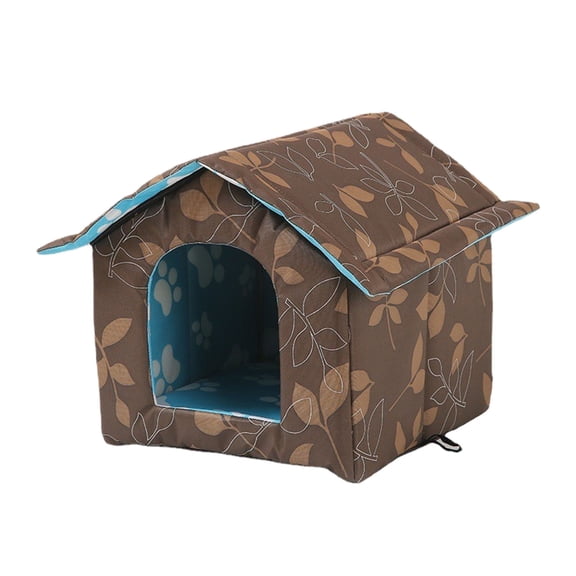 Pet Beds Outdoor Indoor Winter Self Warming Pad Shelter for Cats Dogs Rabbits Portable Enclosure for Hibernation and Ferals