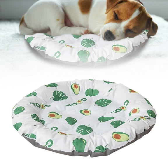 Pet Bed For Cats And Dogs | Self Gel Pad Keeps Cool In Summer | Indoor Outdoor Use | Easy Clean | Durable TPR Materials