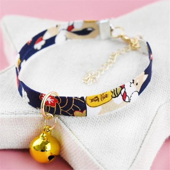 Pet Bell Adjustable Collar for within 12.5 kg Cats and Dogs