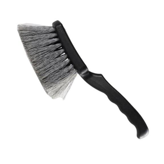 Pet Bird Bath Feeder Brush Handle NonScratch Design Effective On Stone Metal Car Rims