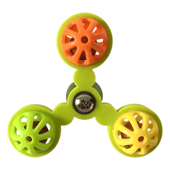 Pet Bird Interactive Toy Rotating Windmill Cage Accessory to Entertain Parrots and Boredom for Bird Owners